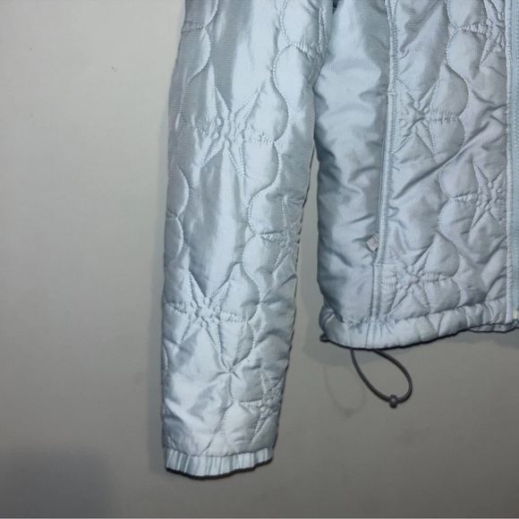Light Blue Quilted Jacket - Picture 4 of 9